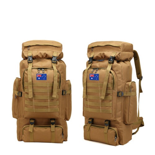 Buy 80L Tactical Hiking Backpack Online Australia at BargainTown