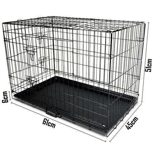 Buy Collapsible Pet Dog Metal Puppy Crate/Kennel Online Australia at BargainTown