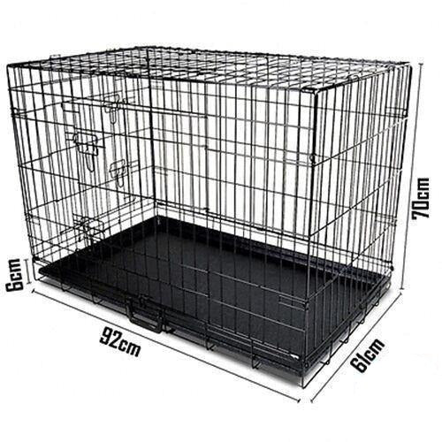 Buy Collapsible Pet Dog Metal Puppy Crate/Kennel Online Australia at BargainTown