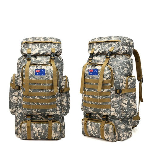 Buy 80L Tactical Hiking Backpack Online Australia at BargainTown