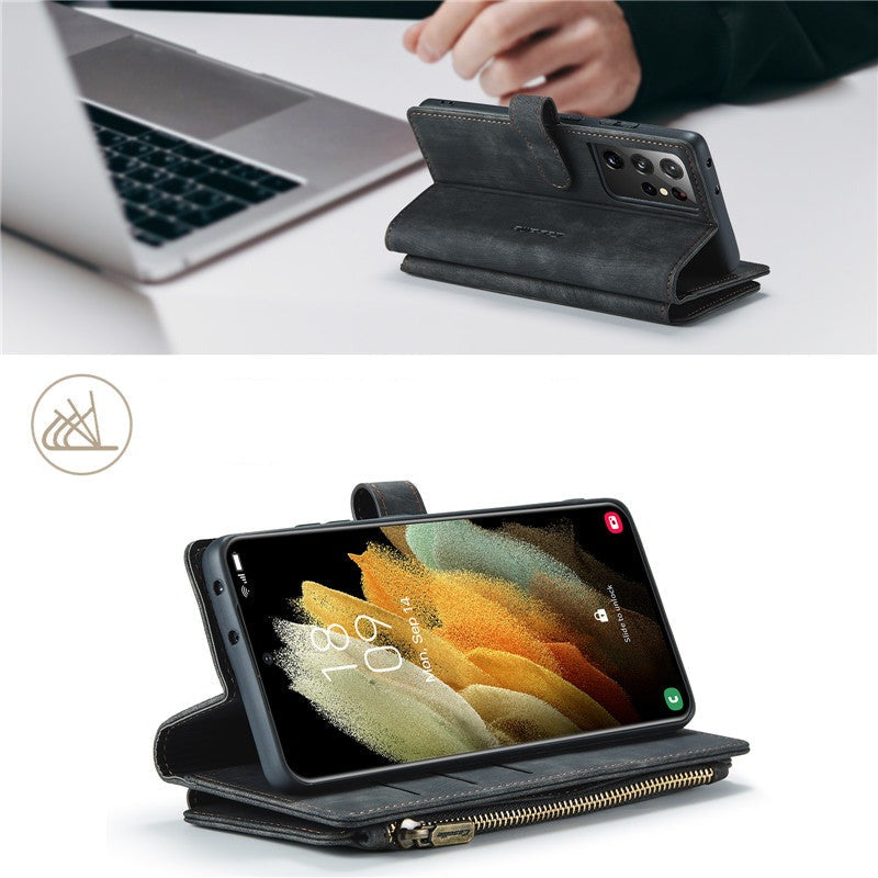 Buy Samsung Wallet Phone Case PU Leather Various Models Online Australia at BargainTown