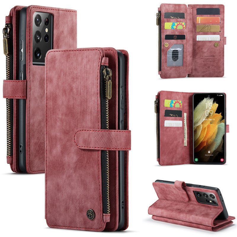 Buy Samsung Wallet Phone Case PU Leather Various Models Online Australia at BargainTown