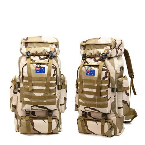 80L Tactical Hiking Backpack