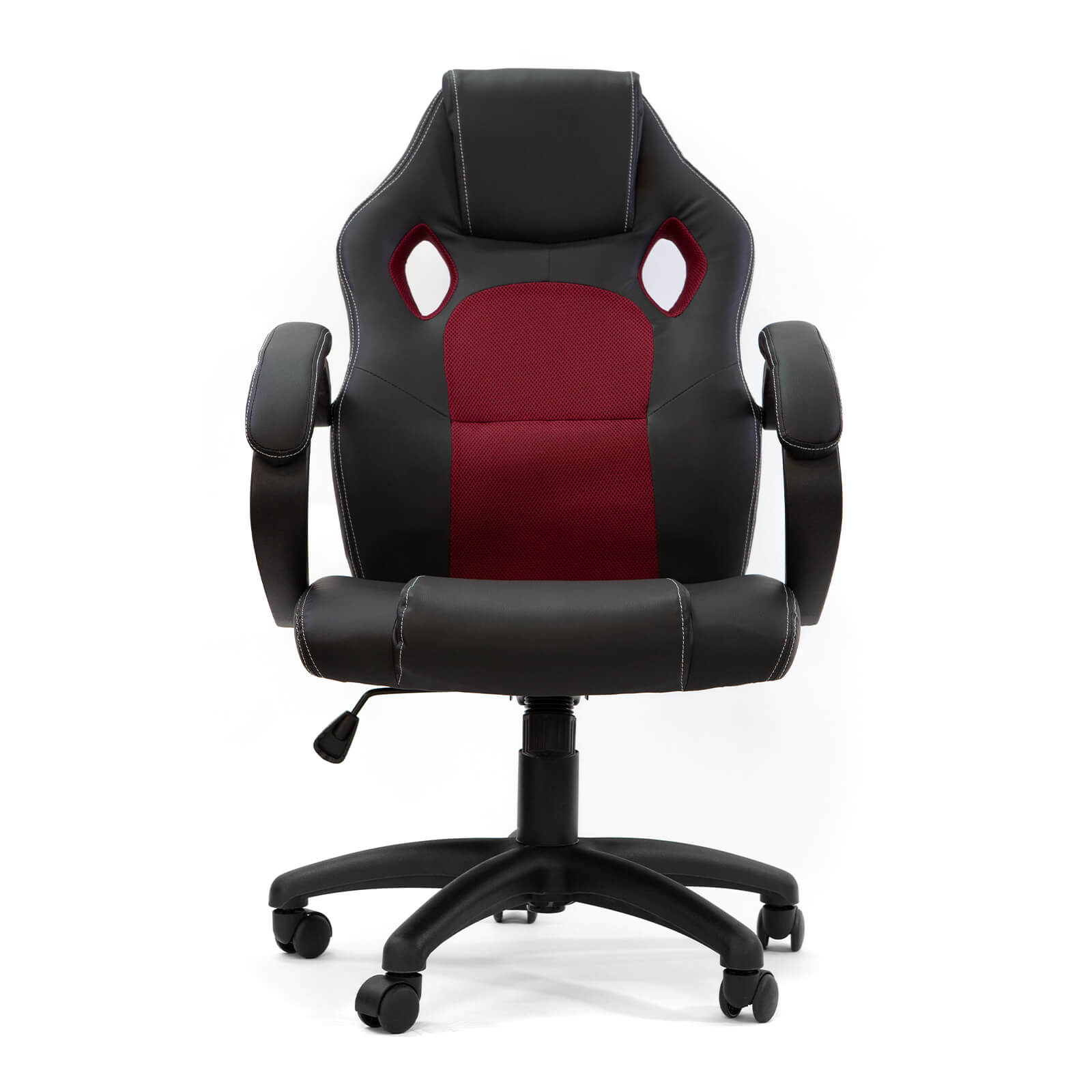 Buy Milano Adjustable Ergonomic Executive Racing Chair Red Black Online Australia at BargainTown