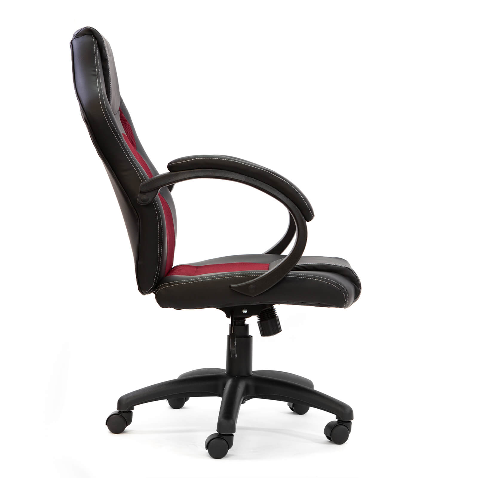 Buy Milano Adjustable Ergonomic Executive Racing Chair Red Black Online Australia at BargainTown