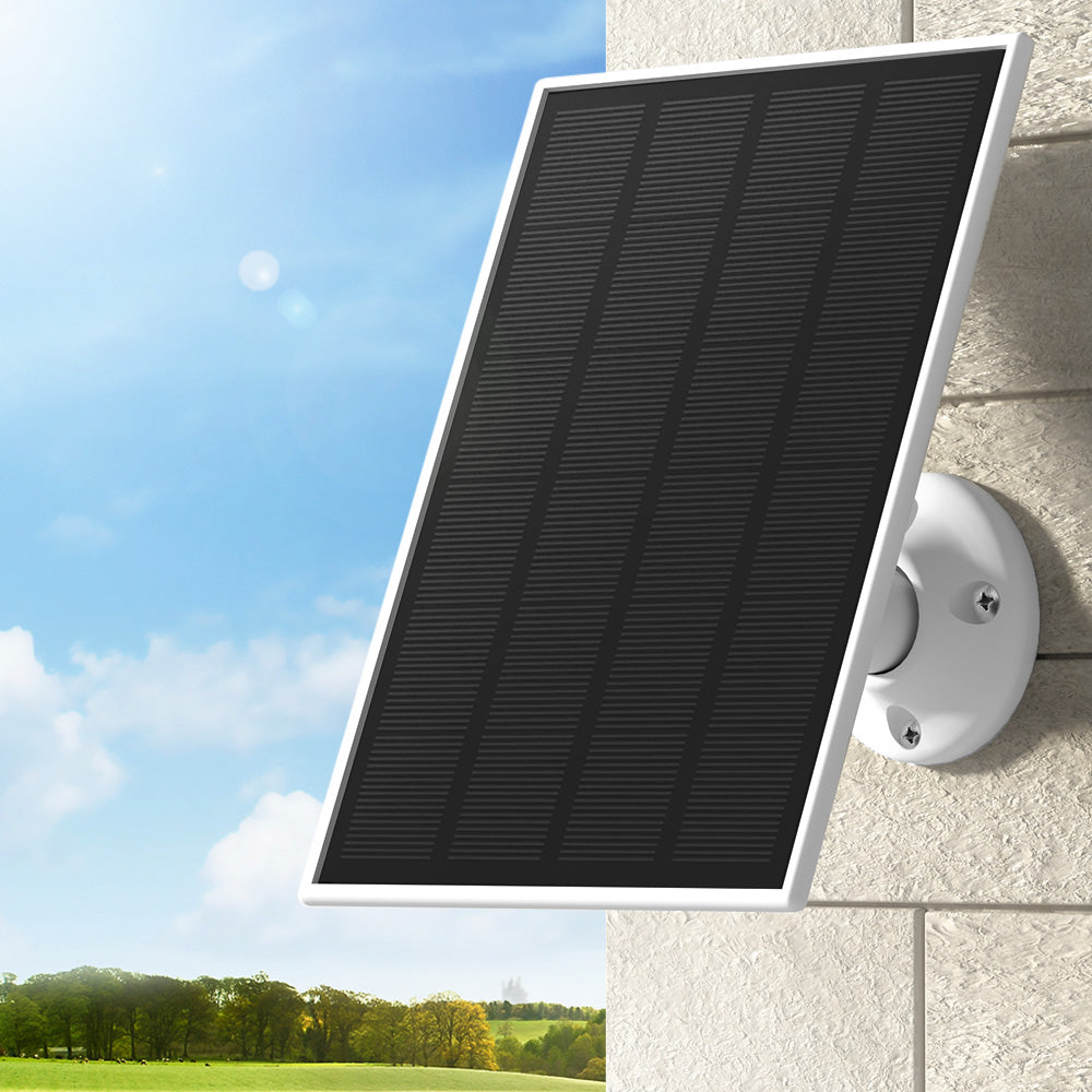 Solar Panel For Wireless Security Camera Outdoor Battery Supply 3W