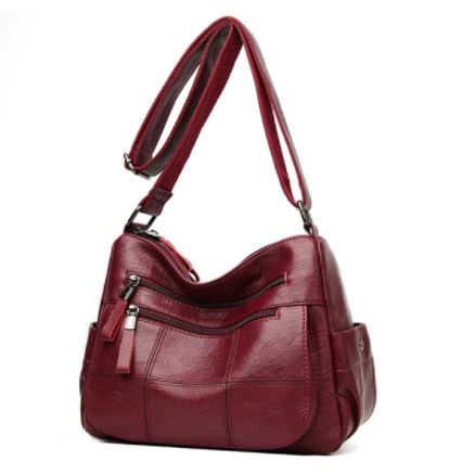 Buy Luxury PU Leather Shoulder Bag Online Australia at BargainTown