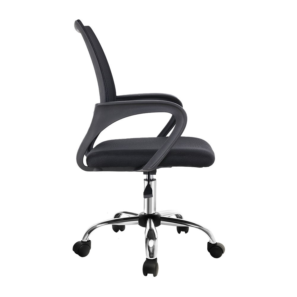 Mesh Executive Office Chair Computer Chair Mid Back - Black