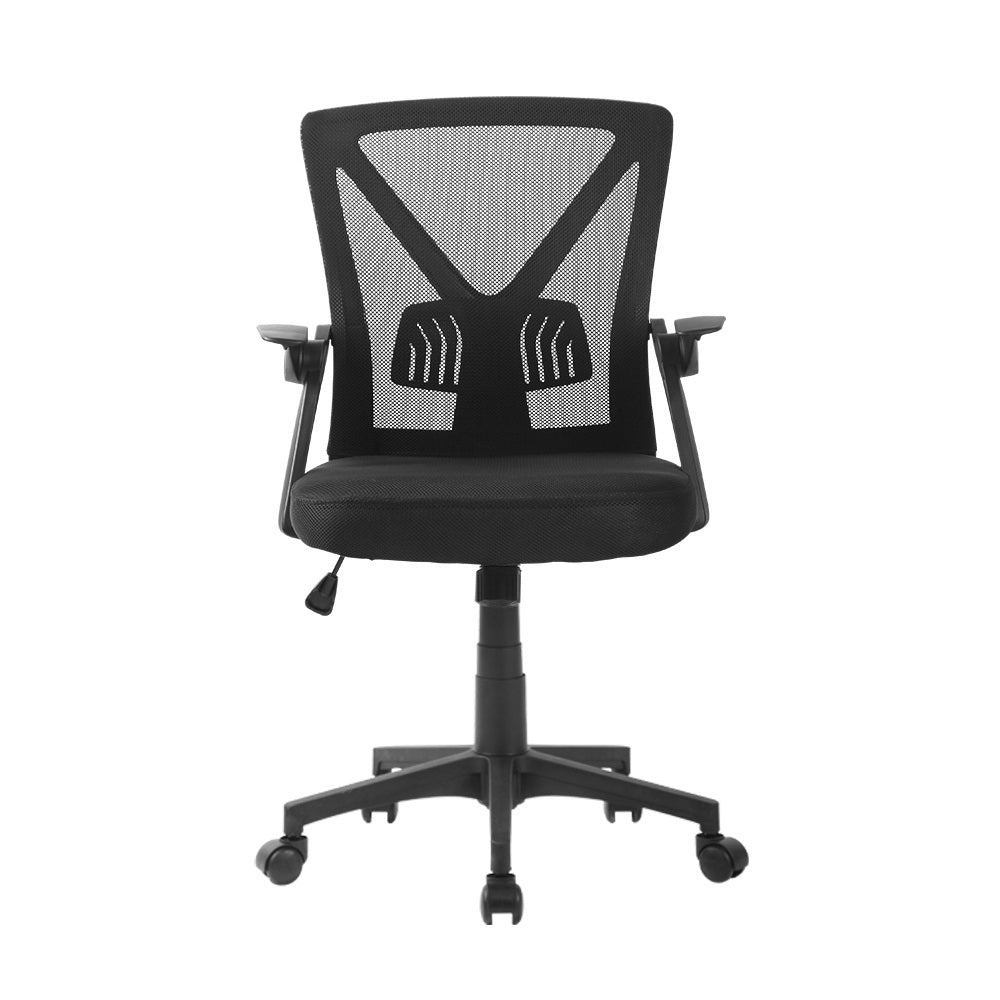 Mesh Executive Swivel Office Chair Computer Chair Mid Back - Black