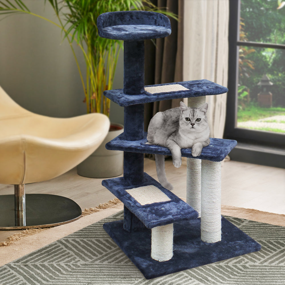 Buy Cat Tree 100cm Scratching Post Tower Condo Online Australia at BargainTown