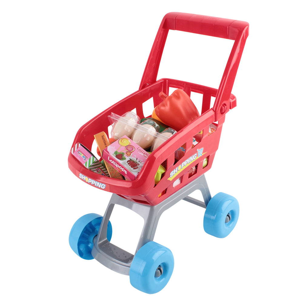 Buy Kids Super Market Toy Set 24 Piece  - Red & White Online Australia at BargainTown