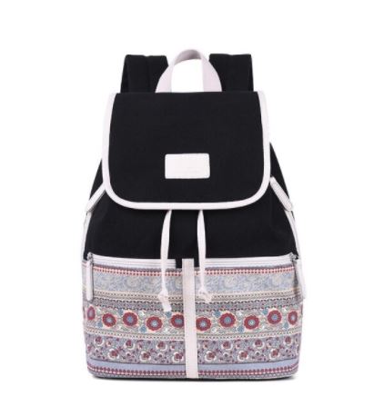 Buy Retro Canvas Student Backpack Online Australia at BargainTown