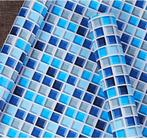 Mosaic Tile Look Self Adhesive Vinyl Contact Paper Wallpaper