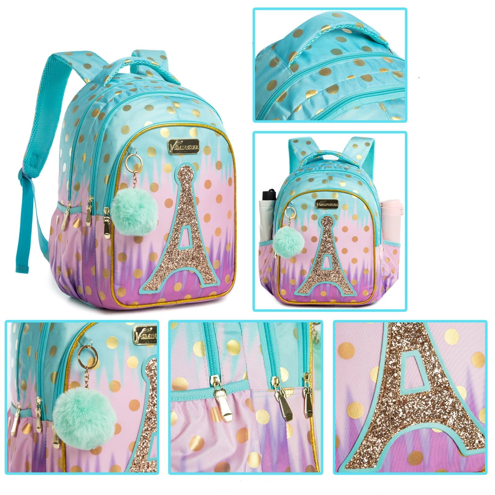 School bags with pencil case hot sale