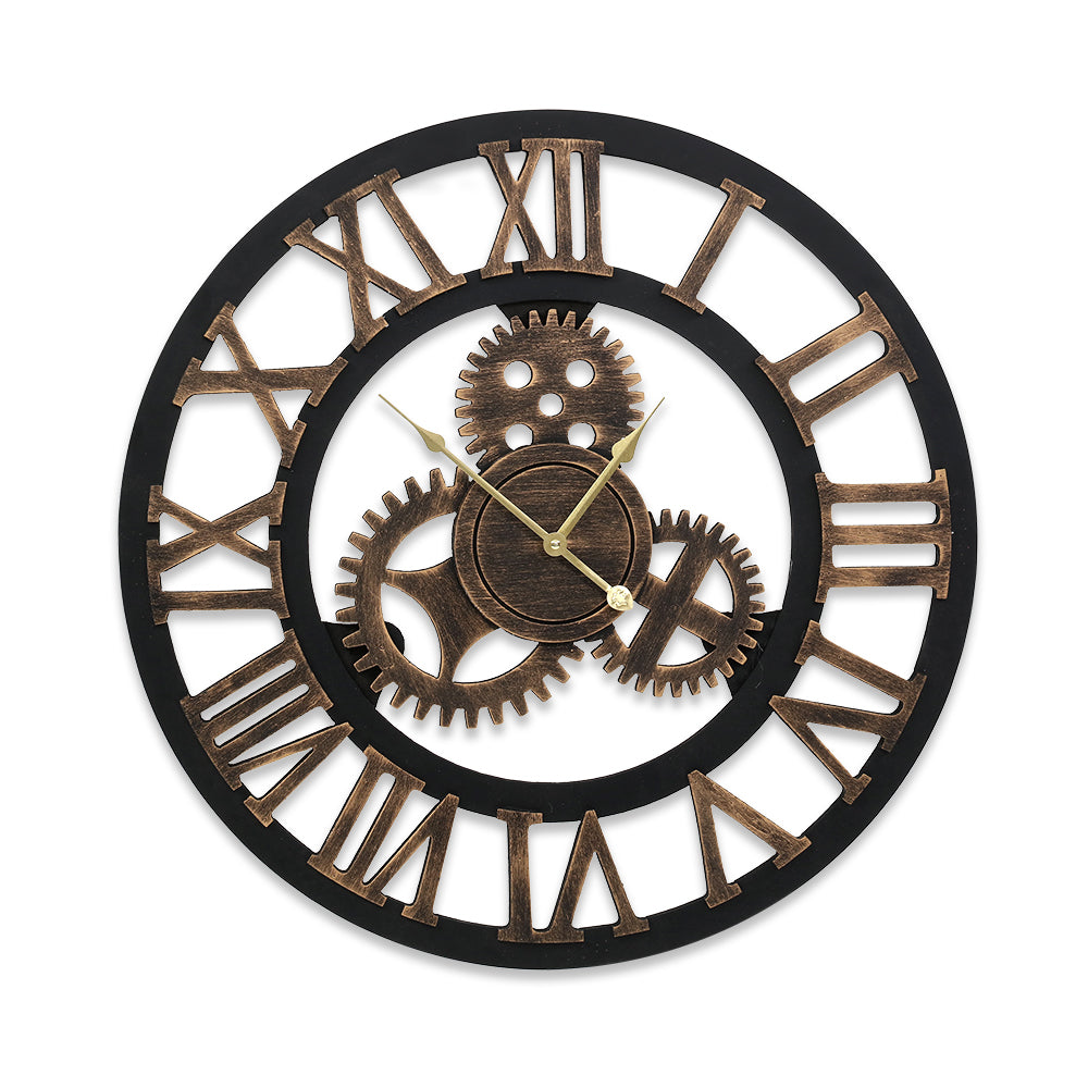 Buy Vintage Luxury Wall Clock Large 3D Online Australia at BargainTown