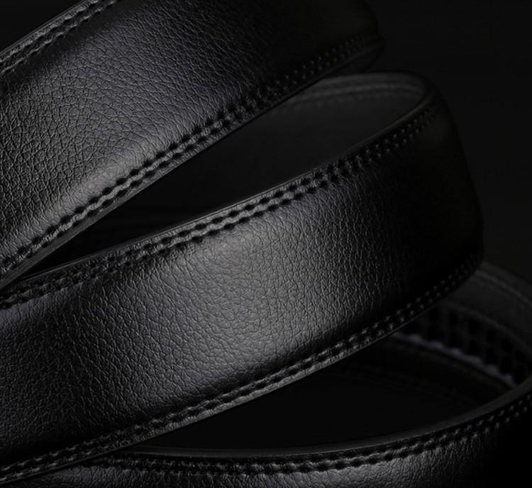 Buy Men's Genuine Leather Adjustable Business Belt Online Australia at BargainTown