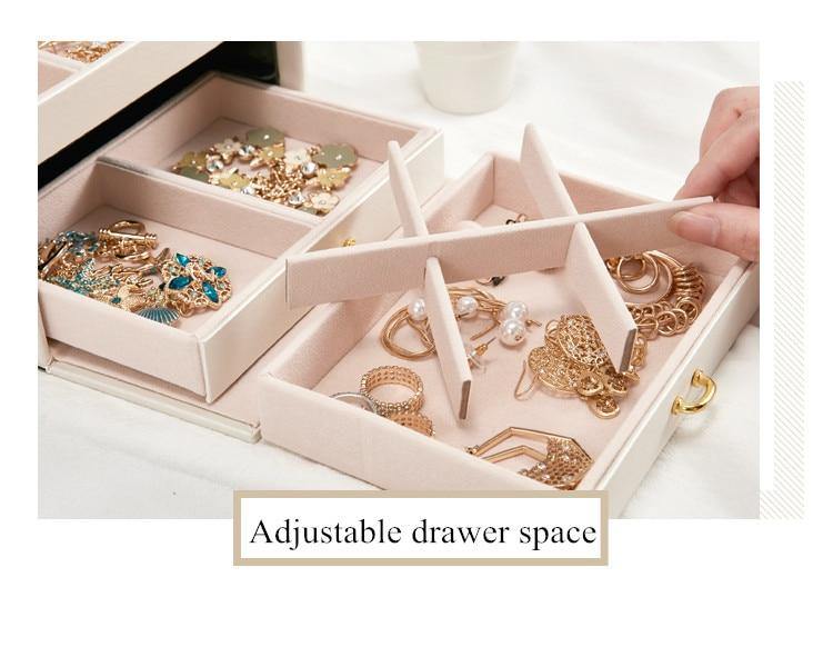 Buy Euro Princess Leather Jewellery Box Online Australia at BargainTown