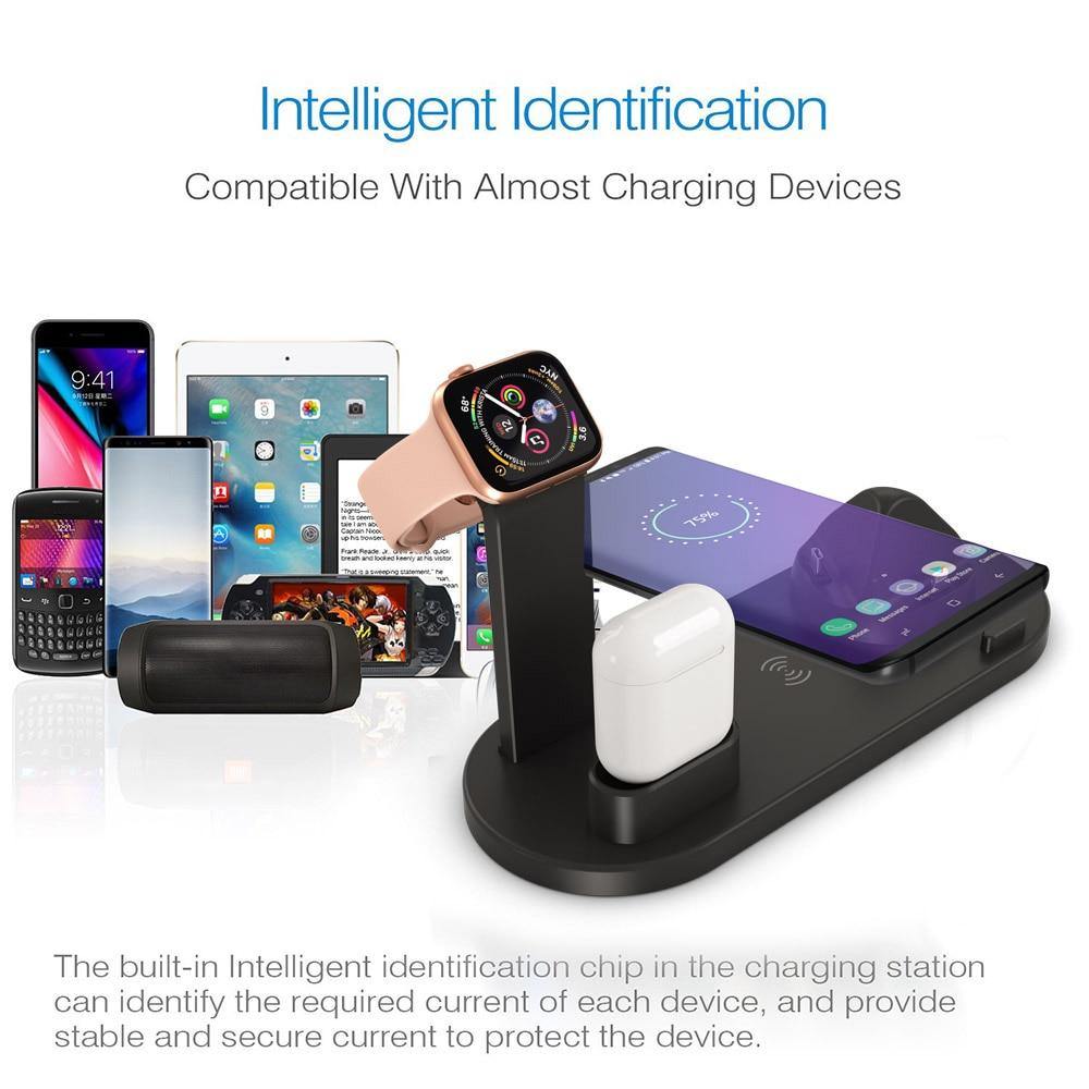 Buy Universal 4 in 1 Wireless Charging Station Online Australia at BargainTown