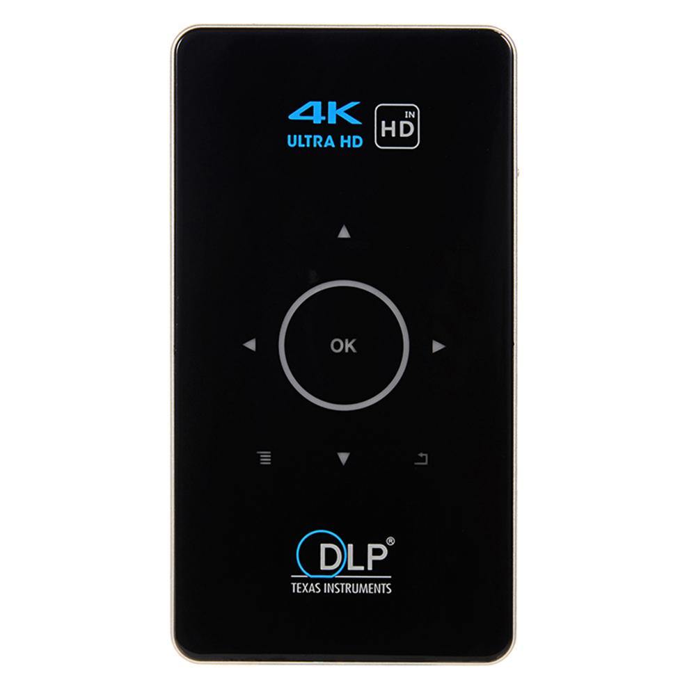 Buy Mini 4K DLP Android Portable WiFi Projector Online Australia at BargainTown