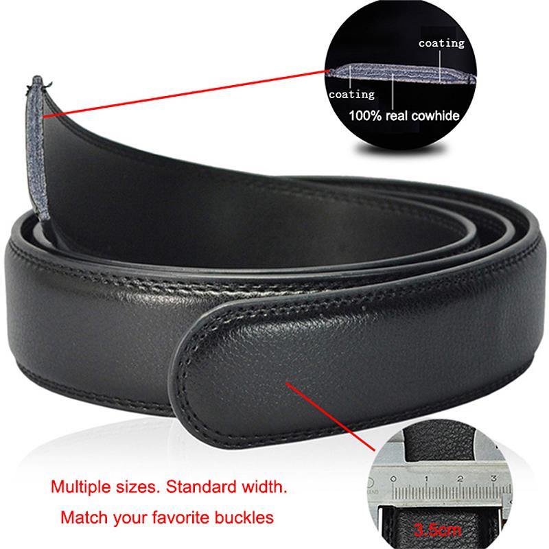 Buy Men's Genuine Leather Adjustable Casual Belt Online Australia at BargainTown