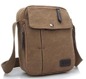 Buy Men's Canvas Messenger/Travel Shoulder Bag Online Australia at BargainTown