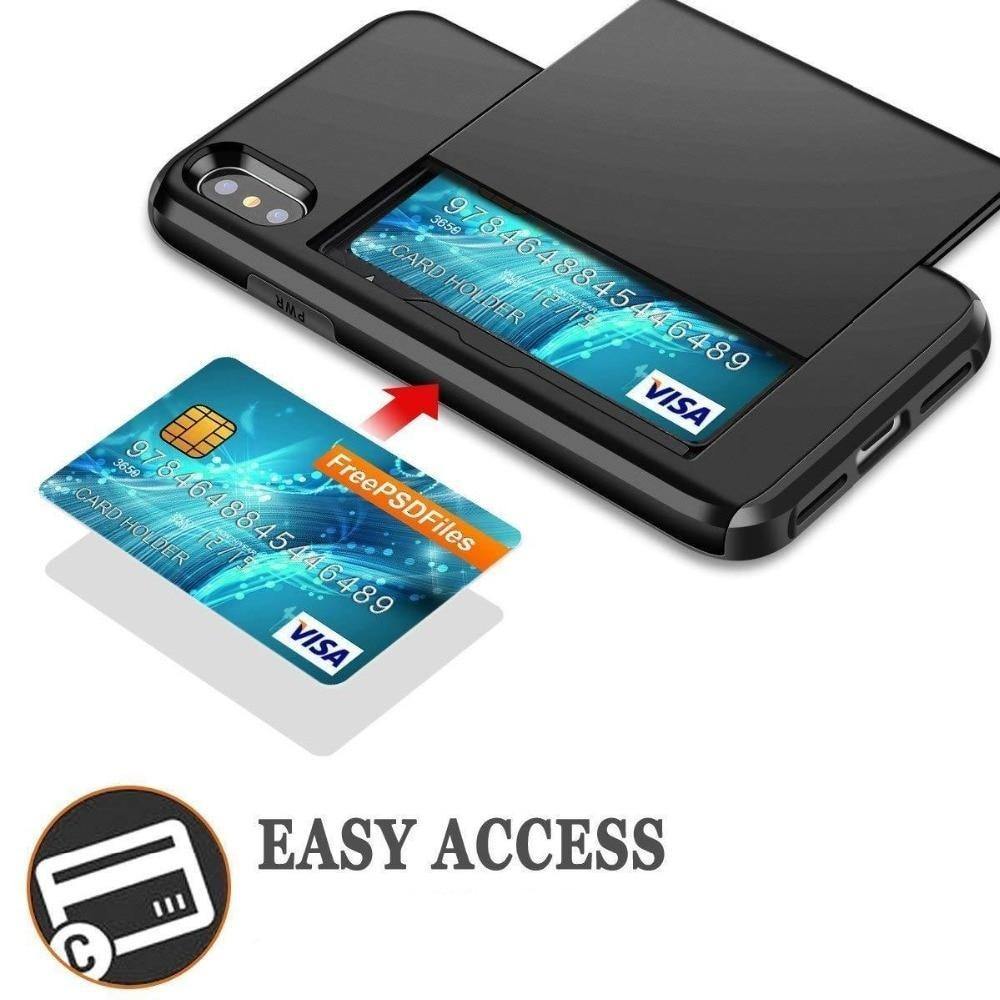 Buy Various Models iphone Sliding Card Storage Case Online Australia at BargainTown