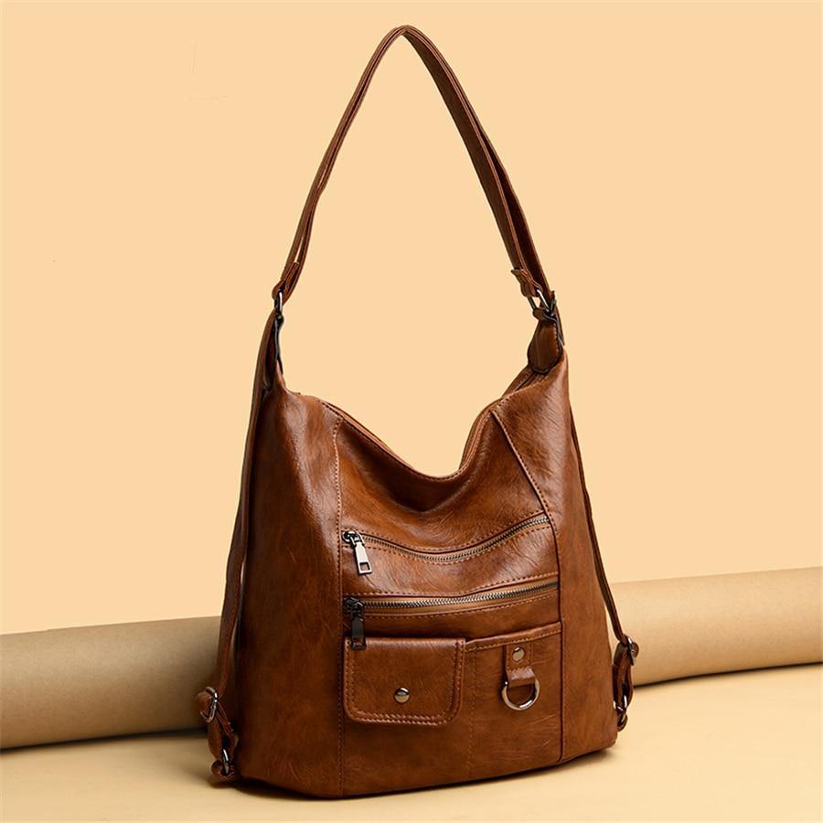 Buy Tooling Leather Sling Cowhide Bag Online - Cowhide Bags