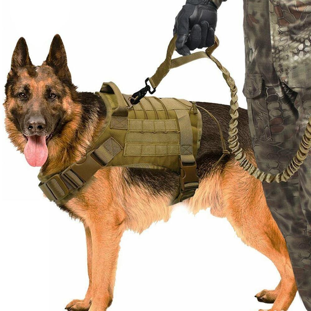 Buy Tactical Adjustable Breathable Service Dog Vest Online Australia at BargainTown