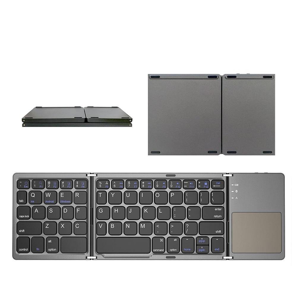 Buy Mini Wireless Folding Keyboard with Touchpad Online Australia at BargainTown