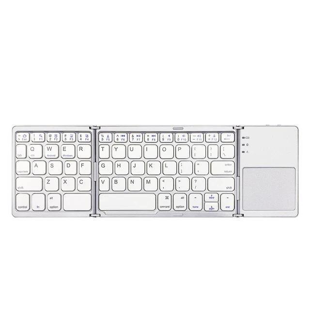Buy Mini Wireless Folding Keyboard with Touchpad Online Australia at BargainTown