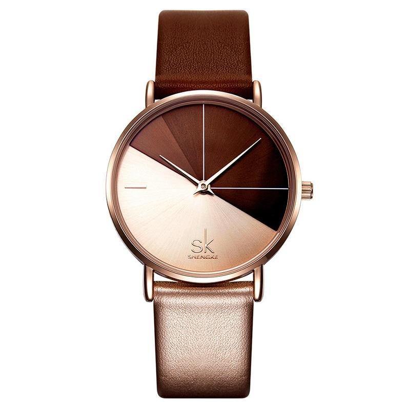 Buy Women's Fashion Casual Leather Watch Online Australia at BargainTown