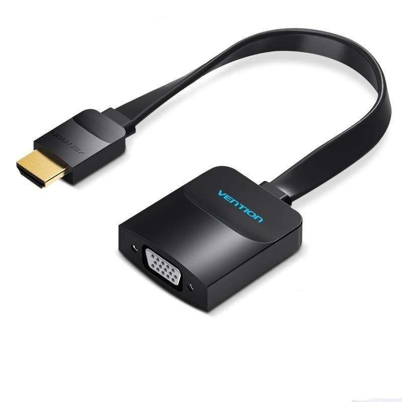 Buy Flat Cable VGA To HDMI Adapter Online Australia at BargainTown
