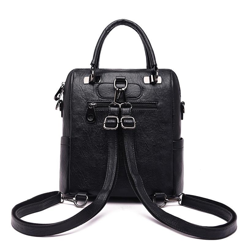 Buy Vintage Leather Backpack Shoulder Bag Online Australia at BargainTown