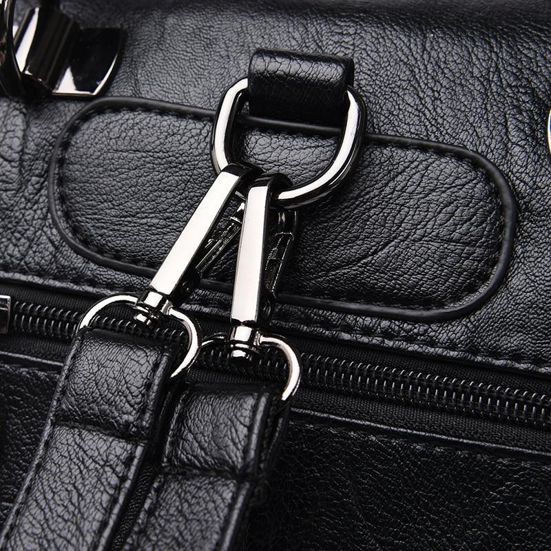 Buy Vintage Leather Backpack Shoulder Bag Online Australia at BargainTown