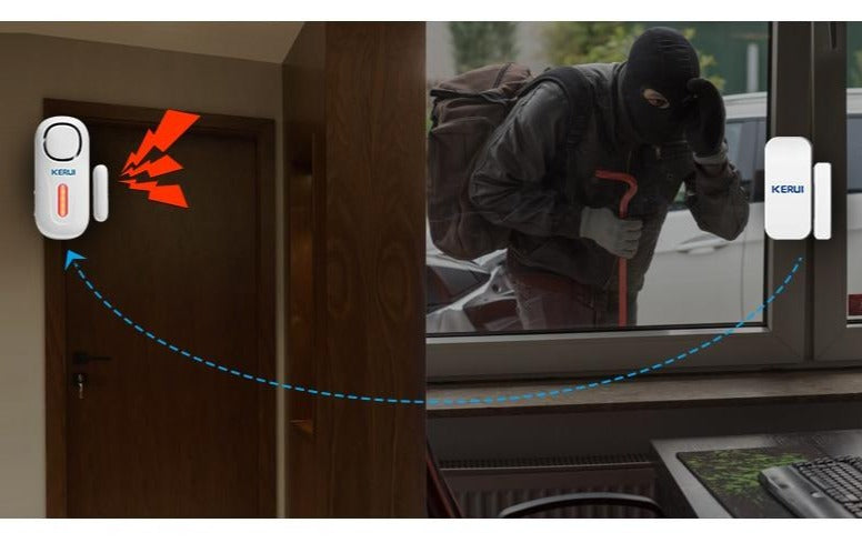 Buy 120db Wireless Magnetic Door/Window Security Burglar Sensor Alarm Kit Online Australia at BargainTown