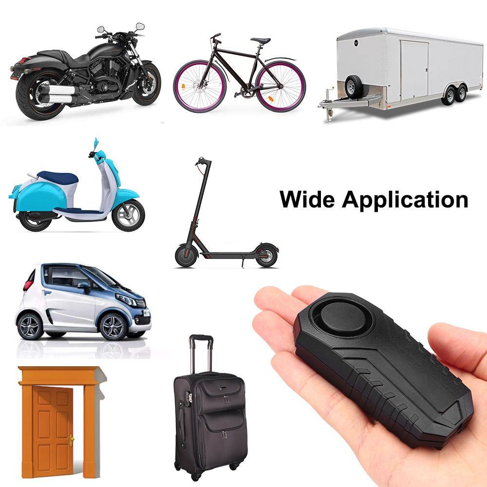 Buy Waterproof Remote Control Anti-Theft Anti-Lost Bike Motorcycle Vibration Security Alarm System Online Australia at BargainTown