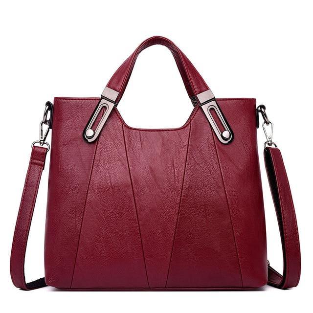 Buy Luxury Leather Tote Shoulder Bag Online Australia at BargainTown