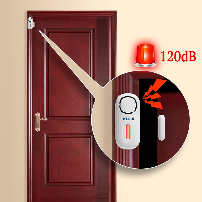 Buy 120db Wireless Magnetic Door/Window Security Burglar Sensor Alarm Kit Online Australia at BargainTown