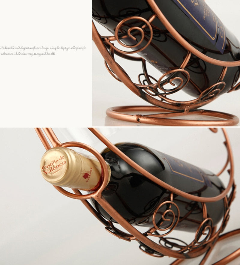 Buy Creative Display Wine Rack With Wine Glass Holder Online Australia at BargainTown