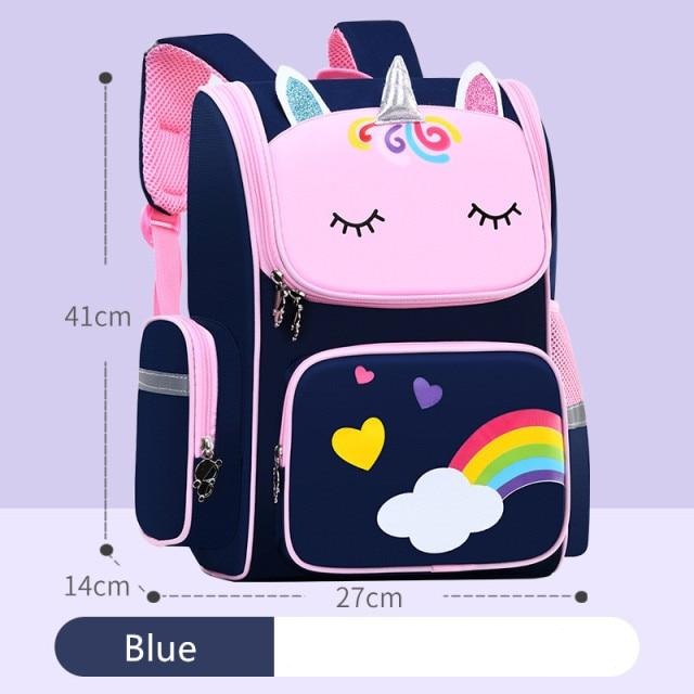 Buy Rainbow Unicorn Primary School Backpack Lightweight Waterproof Online Australia at BargainTown