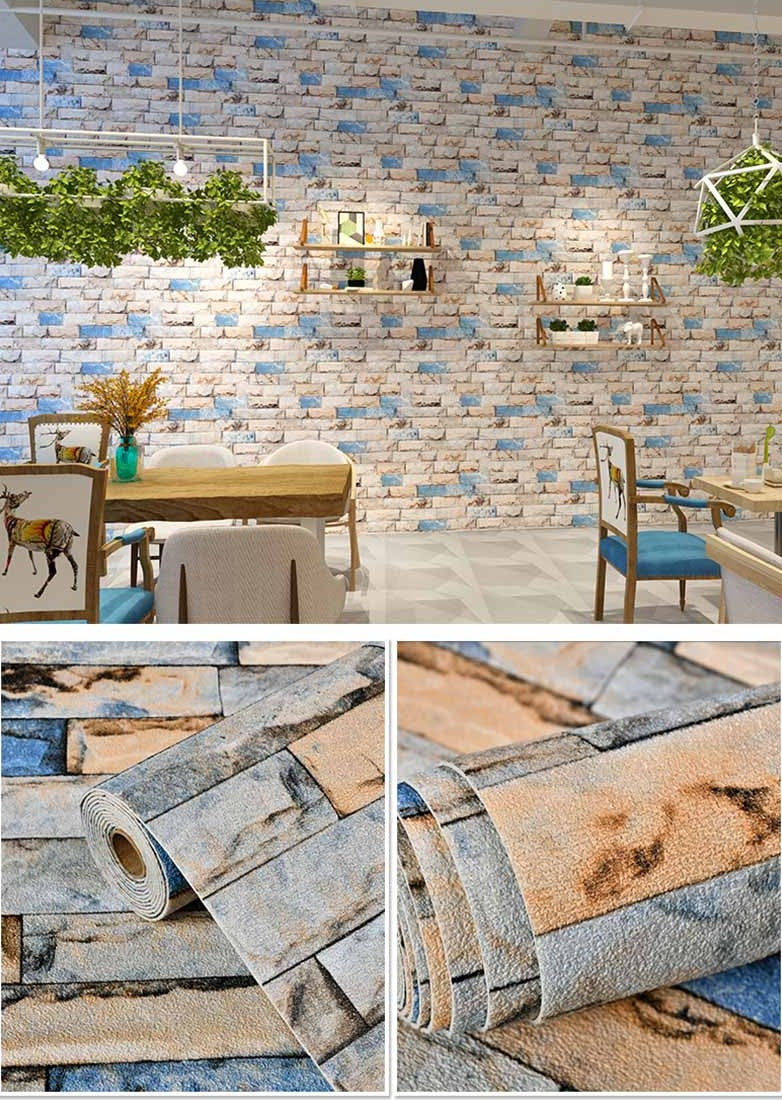 Buy Brick Style Wall Stickers Self-Adhesive Wallpaper Online Australia at BargainTown