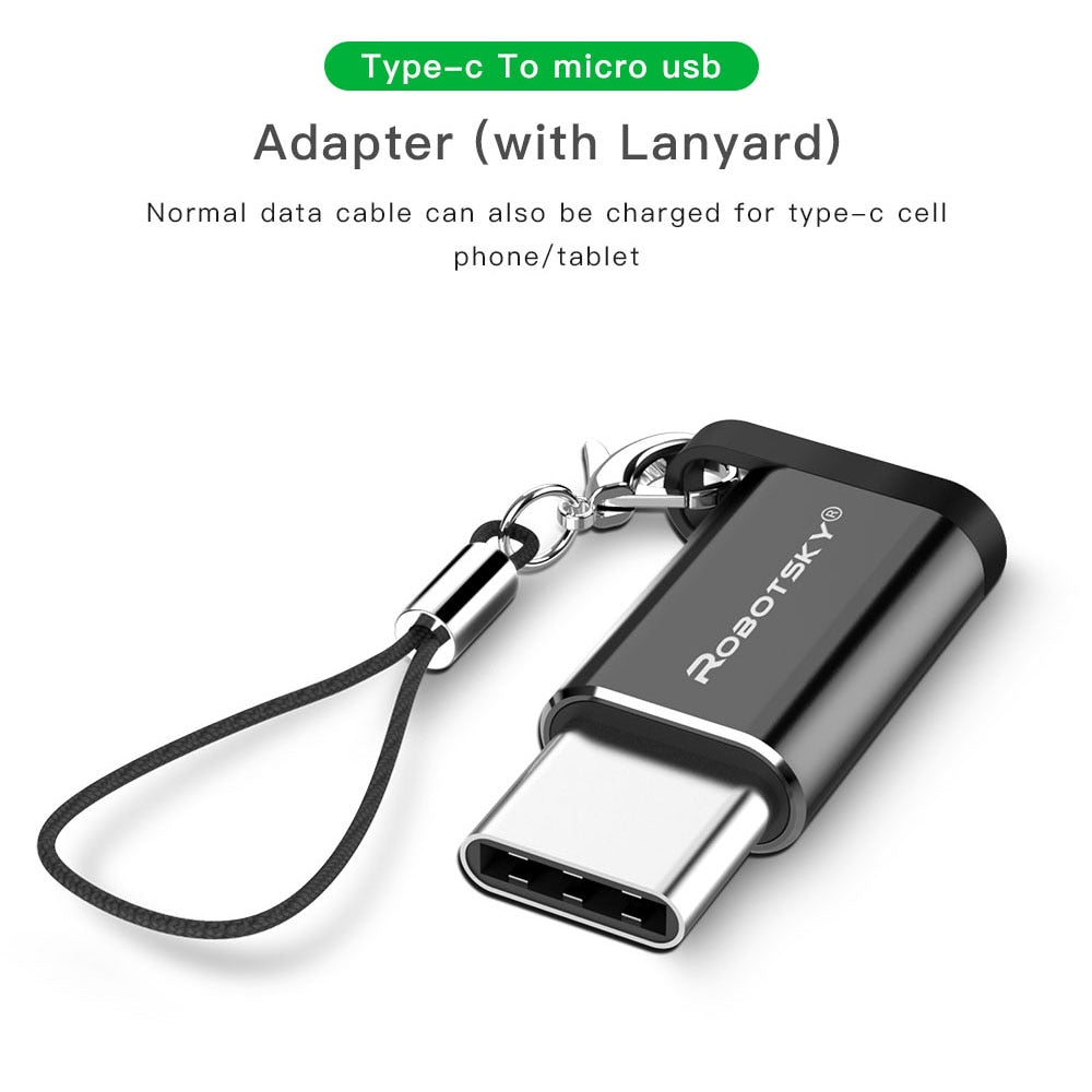Buy USB Type-C Male to Micro USB Female Adapter Online Australia at BargainTown