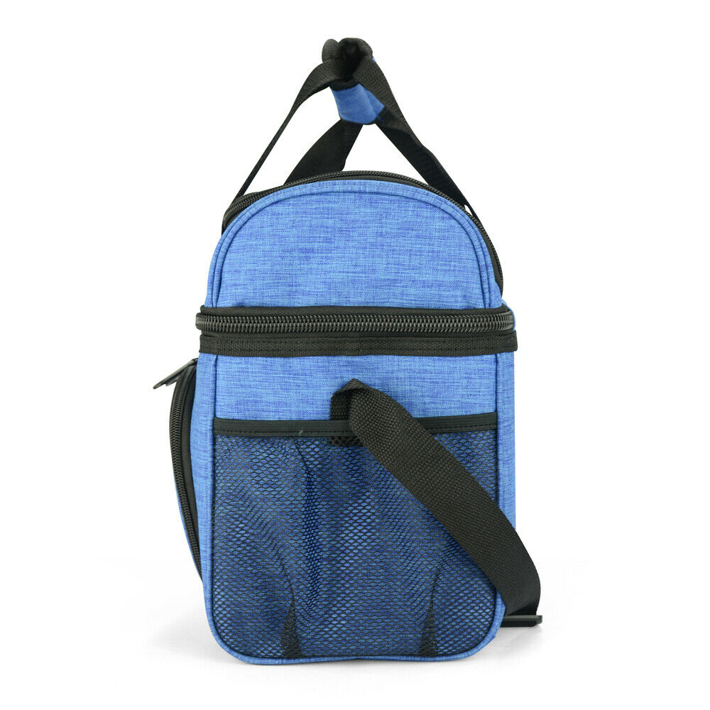 Buy 19L Dual Compartment Insulated Lunch Bag Cooler Bag - Blue Online Australia at BargainTown