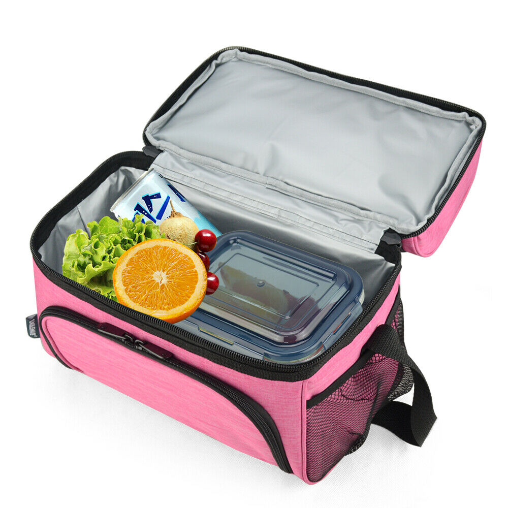 Buy 19L Dual Compartment Insulated Lunch Bag Cooler Bag - Pink Online Australia at BargainTown