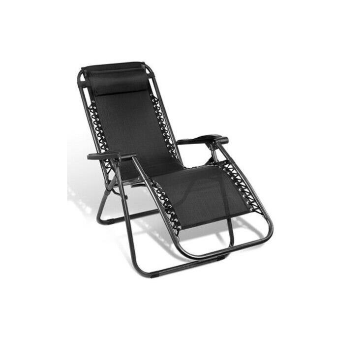 Buy Outdoor Beach/Camping Folding Sun Lounge Recliner Chair Online Australia at BargainTown