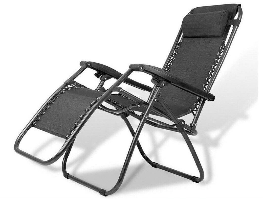 Buy Outdoor Beach/Camping Folding Sun Lounge Recliner Chair Online Australia at BargainTown