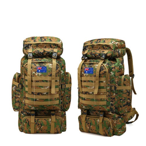 Buy 80L Tactical Hiking Backpack Online Australia at BargainTown