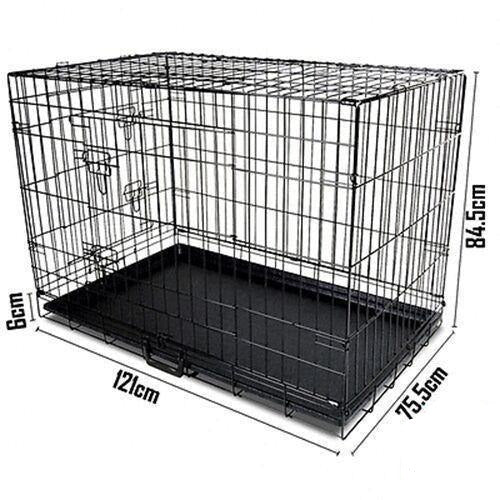 Buy Collapsible Pet Dog Metal Puppy Crate/Kennel Online Australia at BargainTown